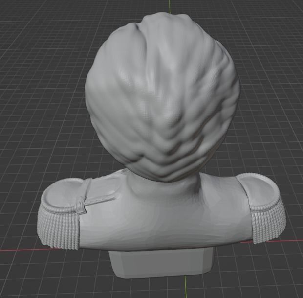 Carl von Clausewitz 3D print model_11