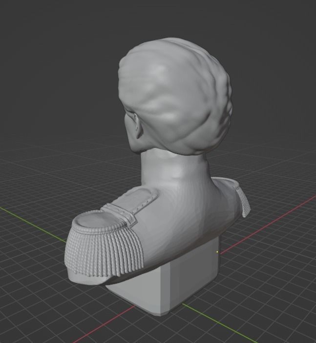 Carl von Clausewitz 3D print model_13