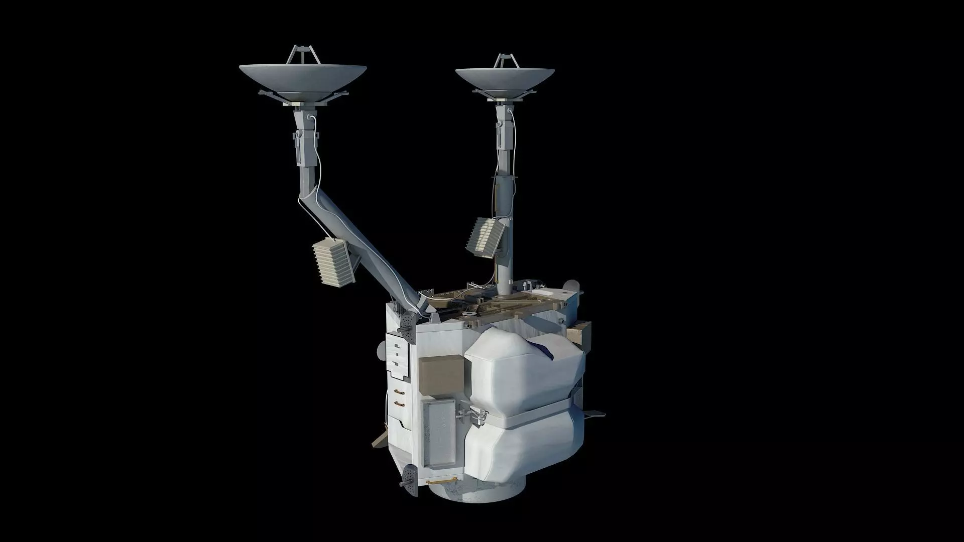 High quality 3D Model ISS Z1 Truss 3D model_0