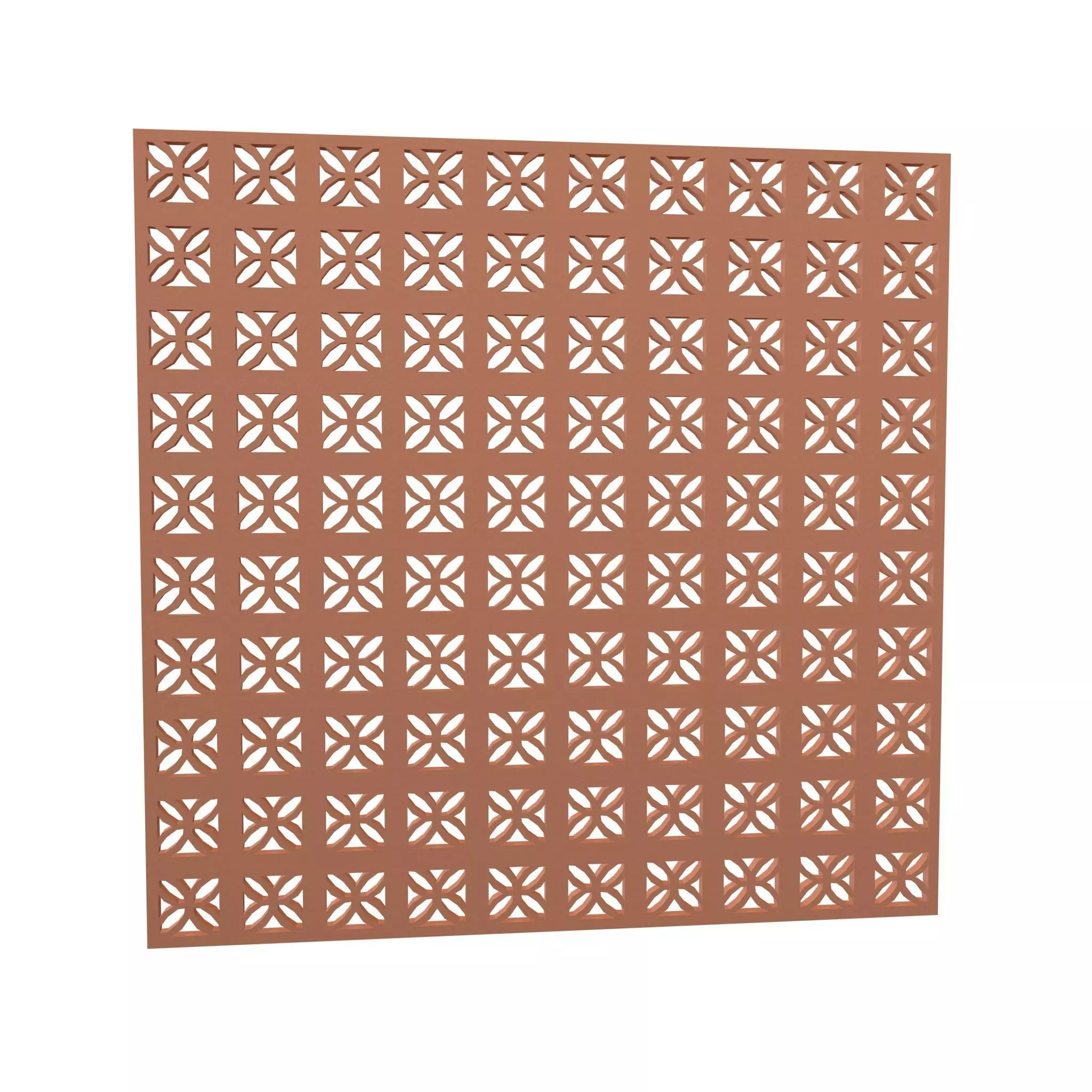 Breeze Block Wall V3 003 Low-poly 3D model