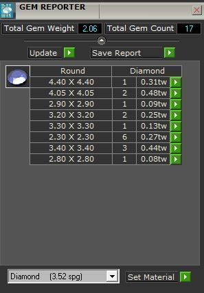 Colorful diamond ring 3571 3D print model  3D print model_8