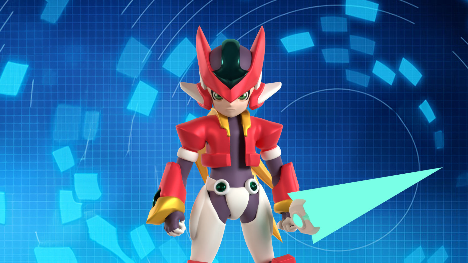 ZX Model - Megaman ZX 3D model_1