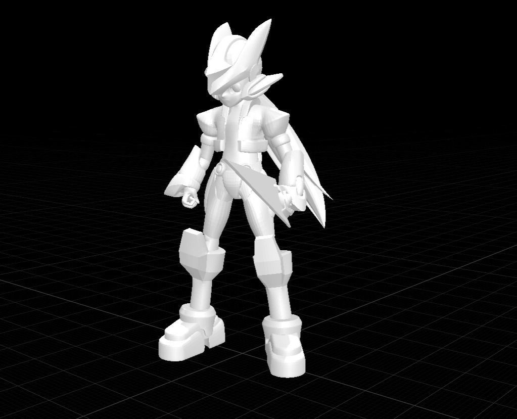 ZX Model - Megaman ZX 3D model_18