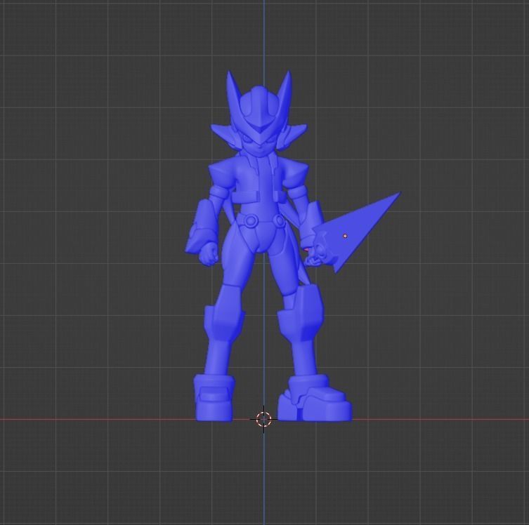 ZX Model - Megaman ZX 3D model_16