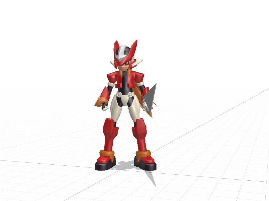 ZX Model - Megaman ZX 3D model_17