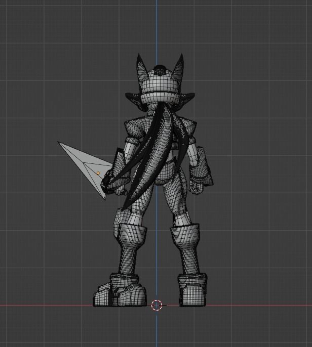 ZX Model - Megaman ZX 3D model_13