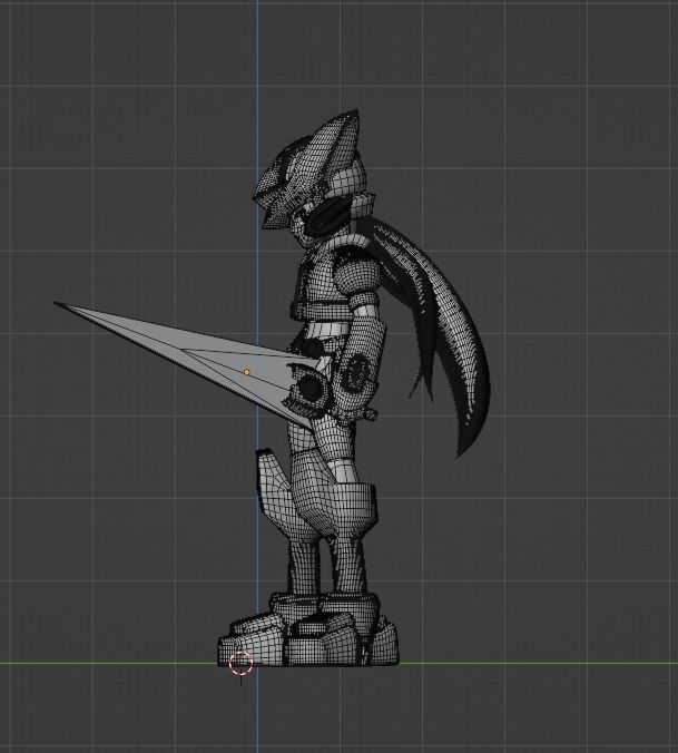 ZX Model - Megaman ZX 3D model_12