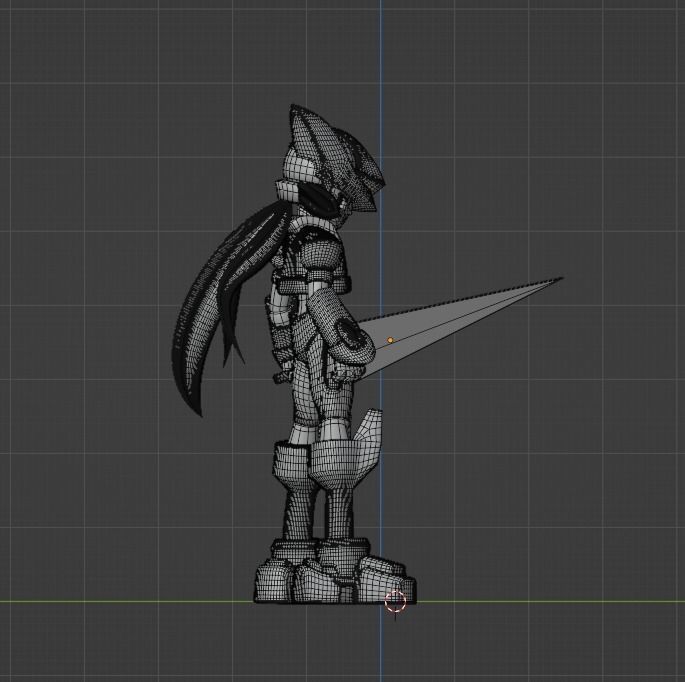 ZX Model - Megaman ZX 3D model_14