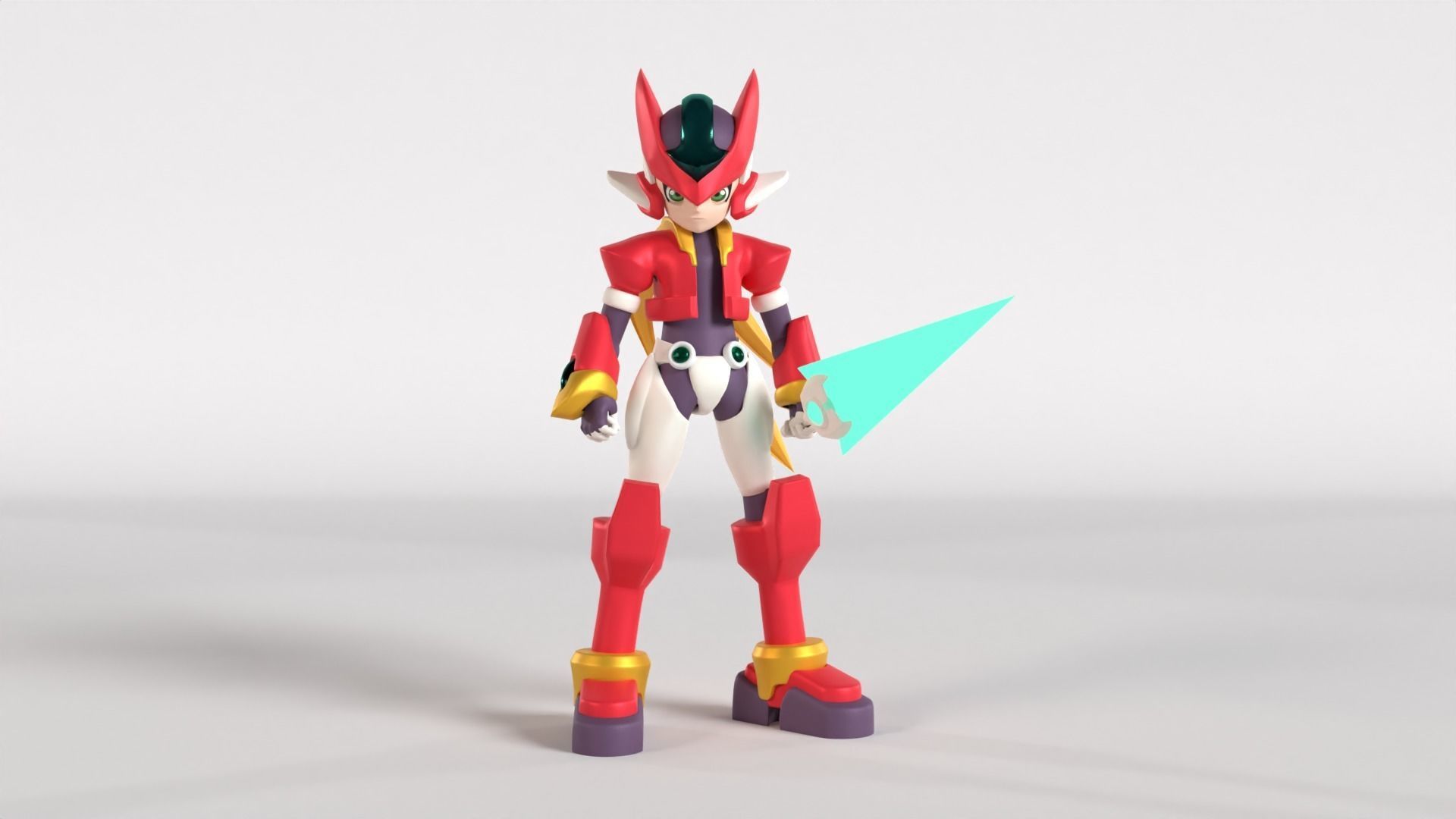 ZX Model - Megaman ZX 3D model_2