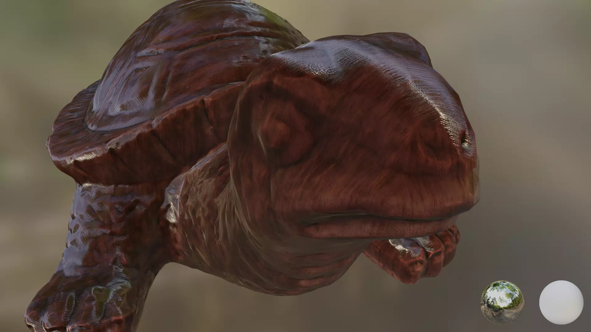 Turtle 01 3D model_0