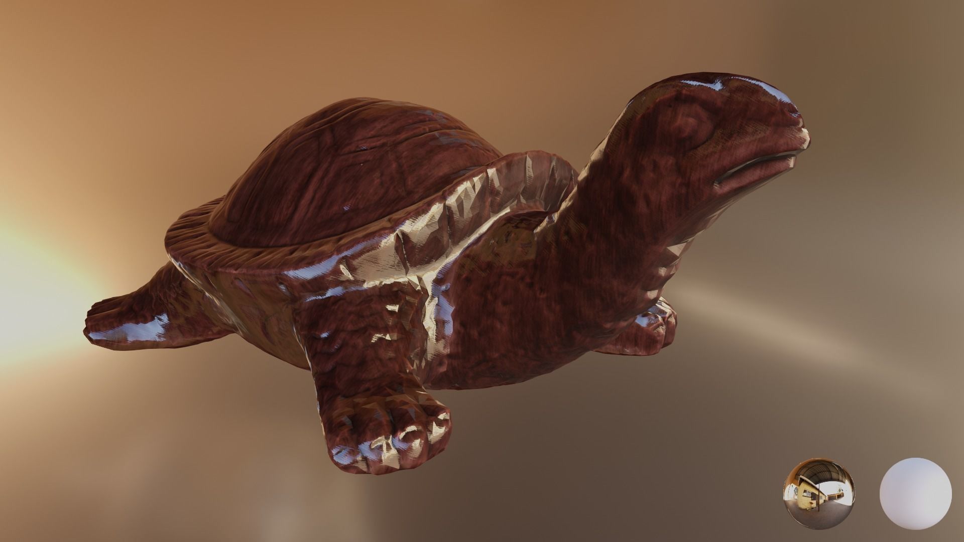 Turtle 01 3D model_2