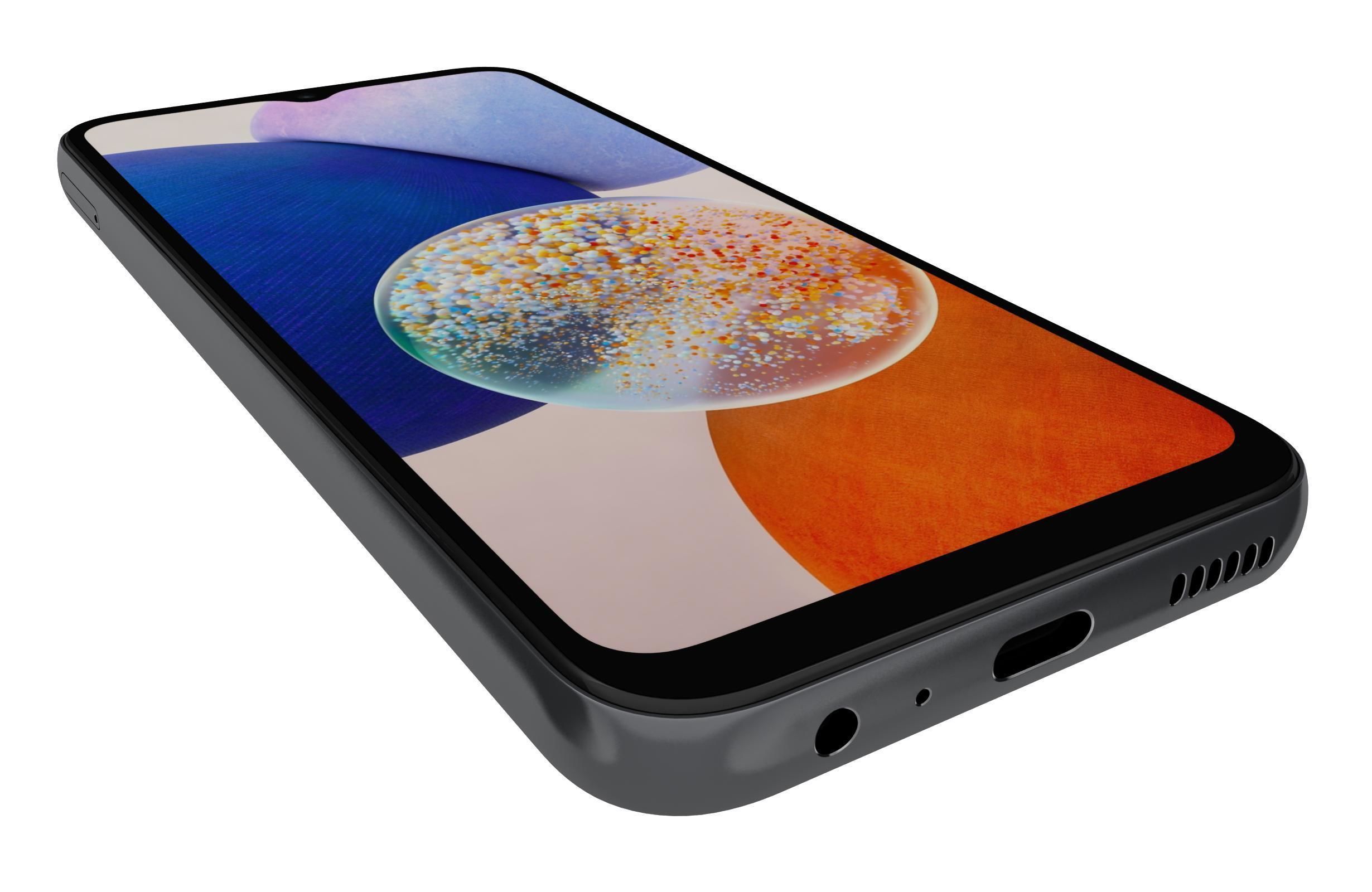 Samsung Galaxy A14 5G Black 3D model_12