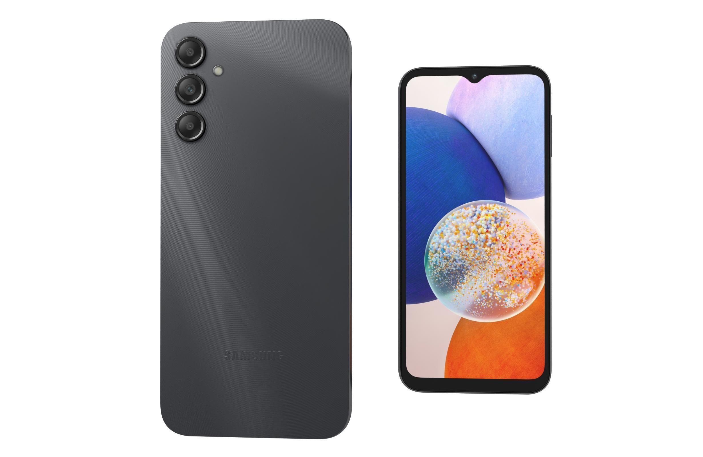 Samsung Galaxy A14 5G Black 3D model_6