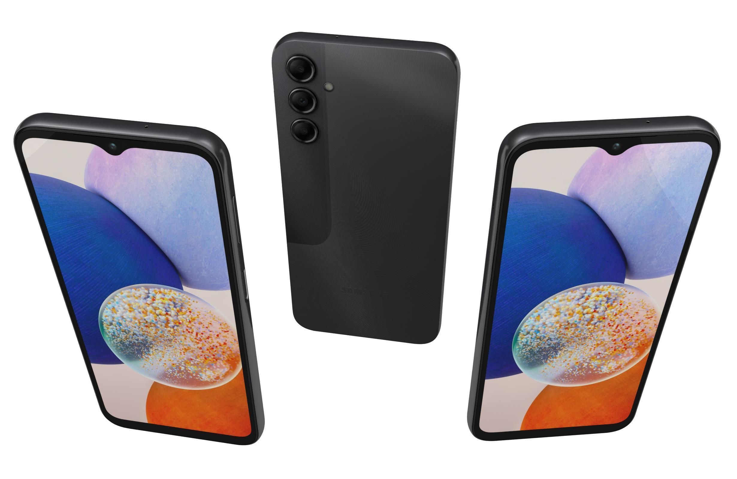 Samsung Galaxy A14 5G Black 3D model_1