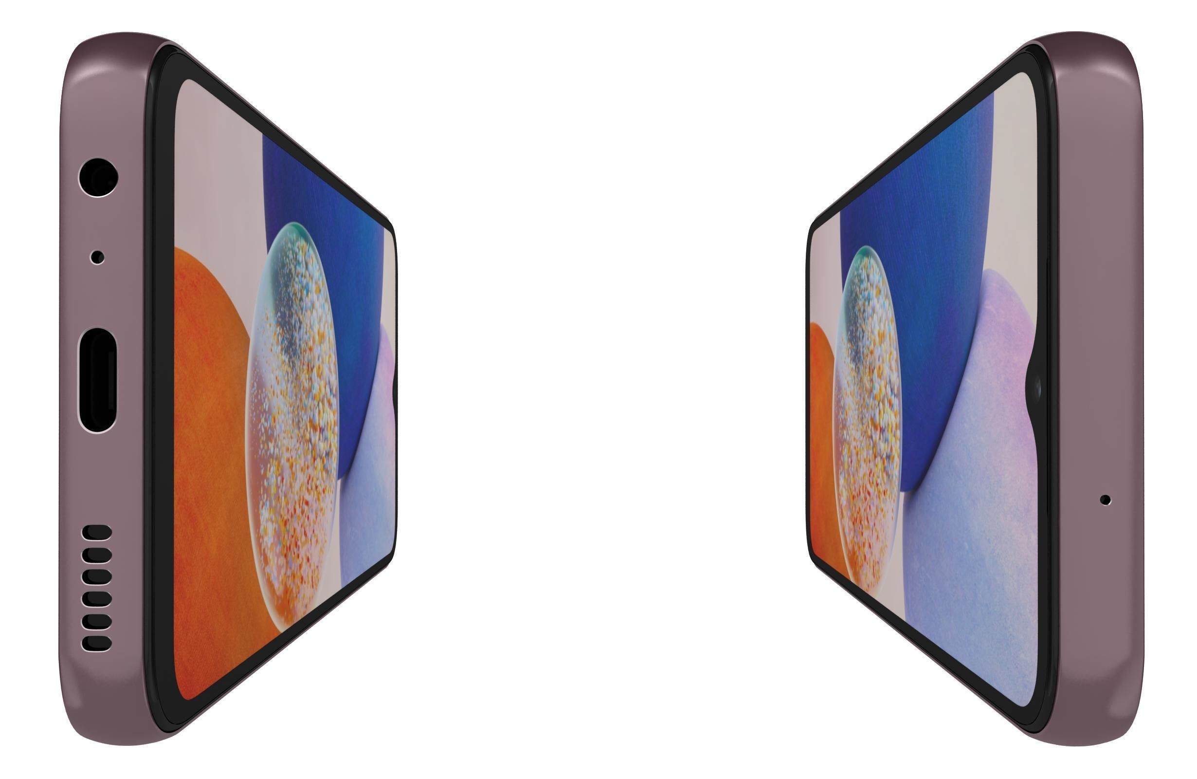 Samsung Galaxy A14 5G Dark Red 3D model_8