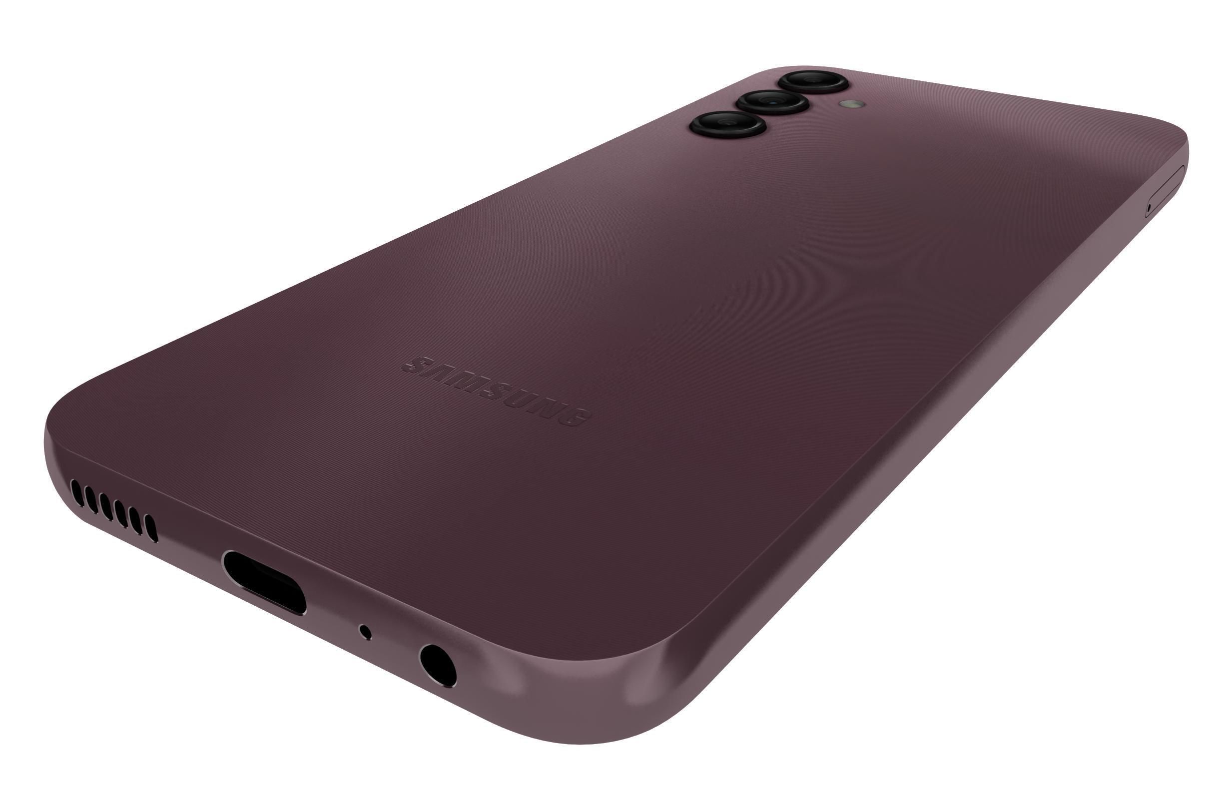 Samsung Galaxy A14 5G Dark Red 3D model_14