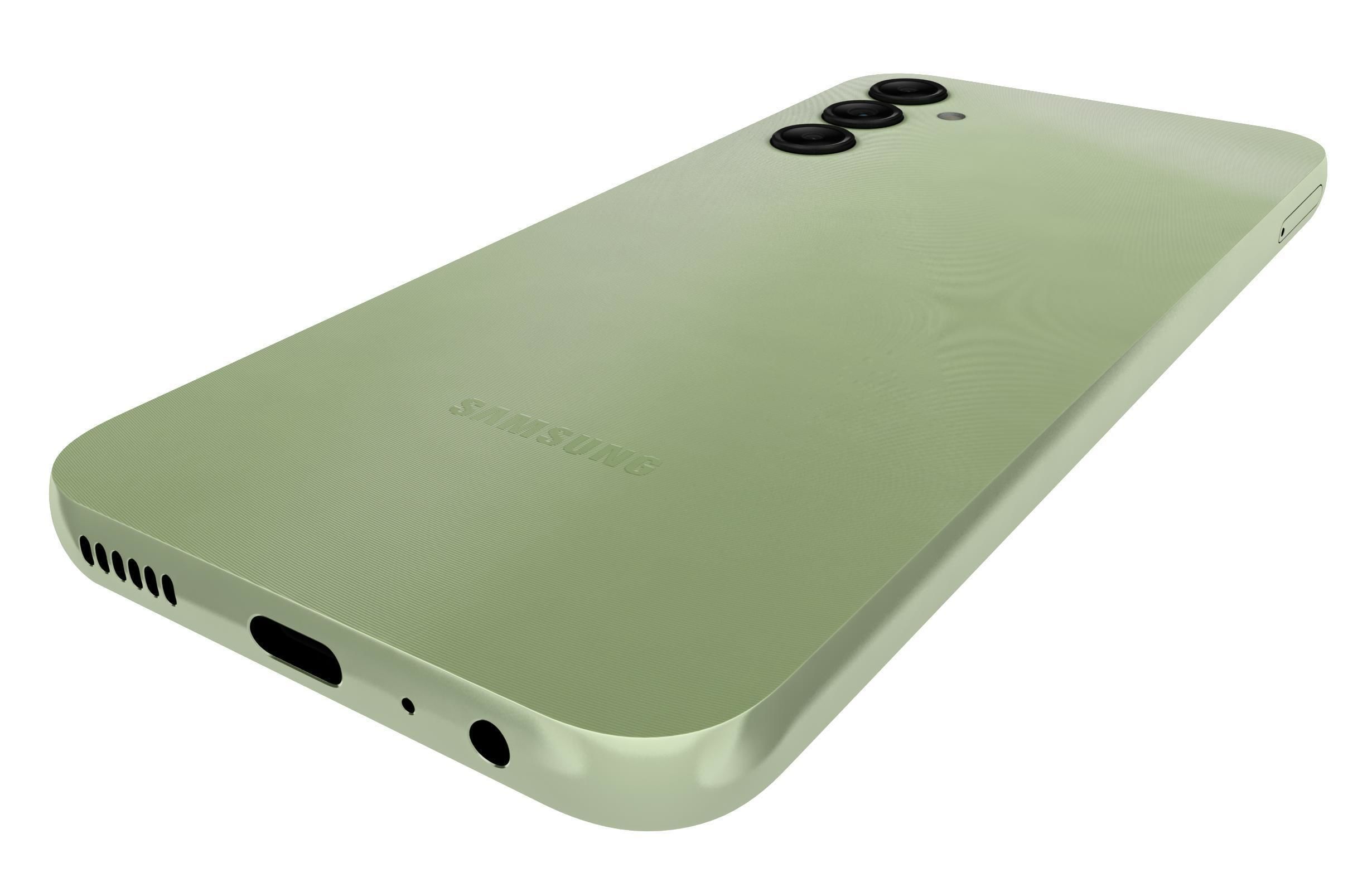 Samsung Galaxy A14 5G Light Green Low-poly 3D model_14