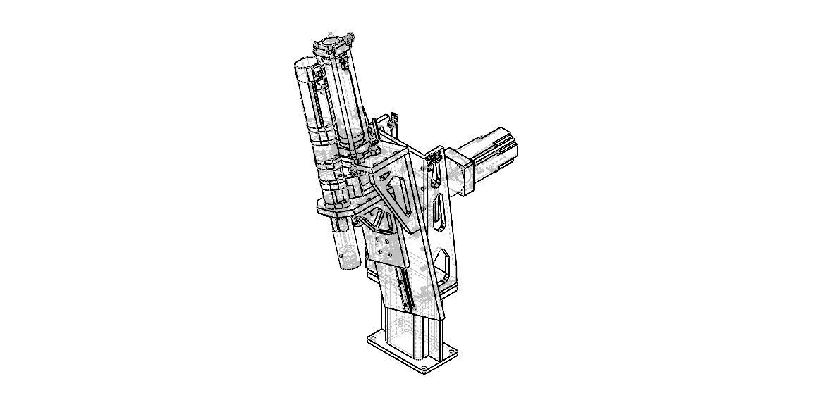 Automatic Nutrunners System MOD Tightening TU020 3D model_7