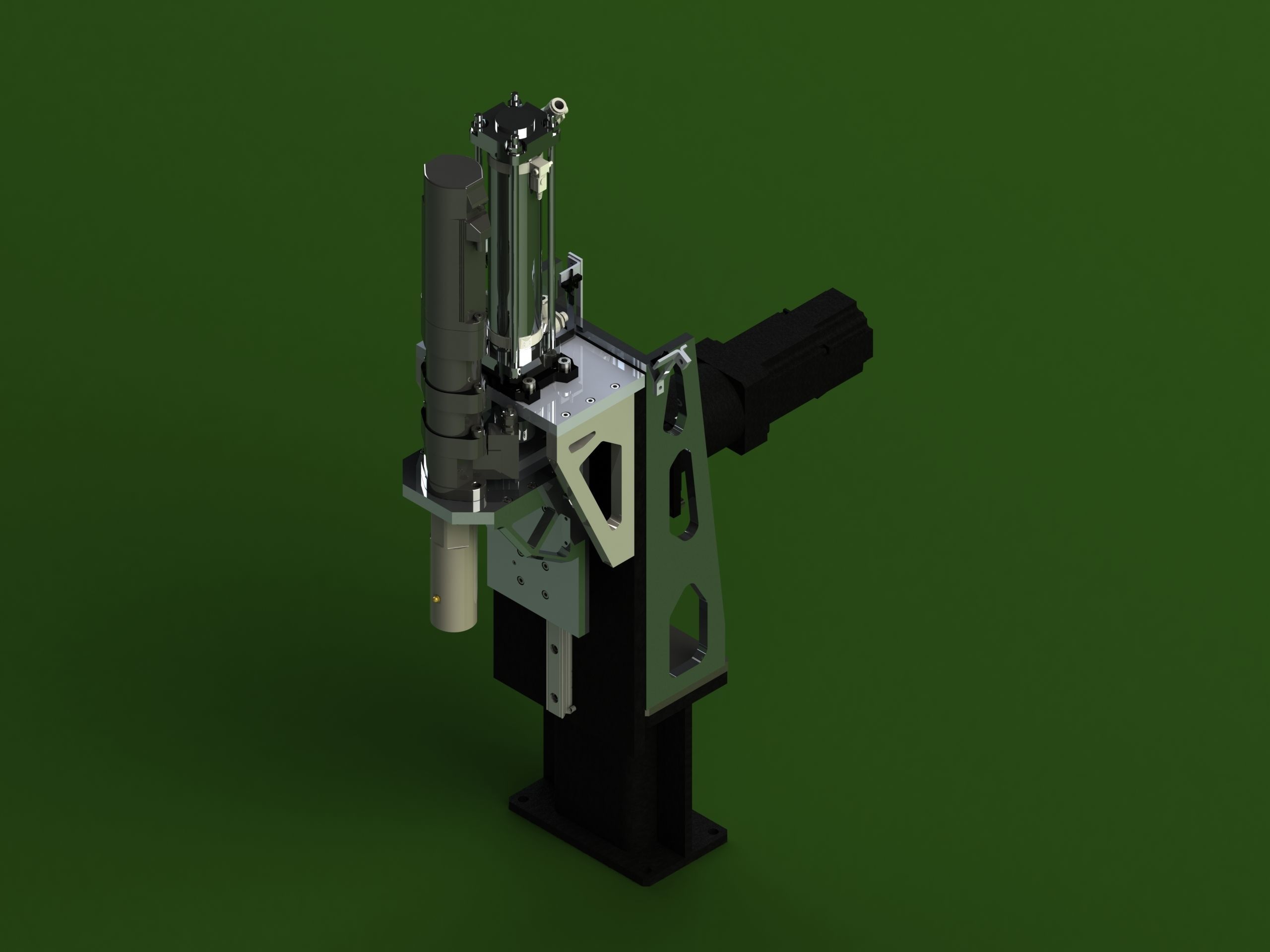 Automatic Nutrunners System MOD Tightening TU020 3D model_1