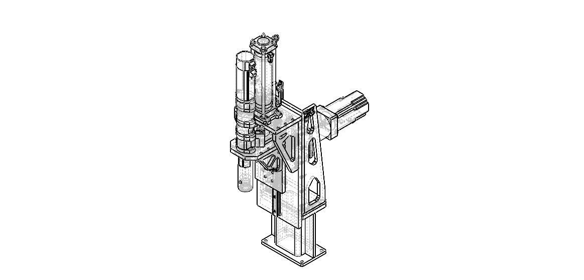 Automatic Nutrunners System MOD Tightening TU020 3D model_10