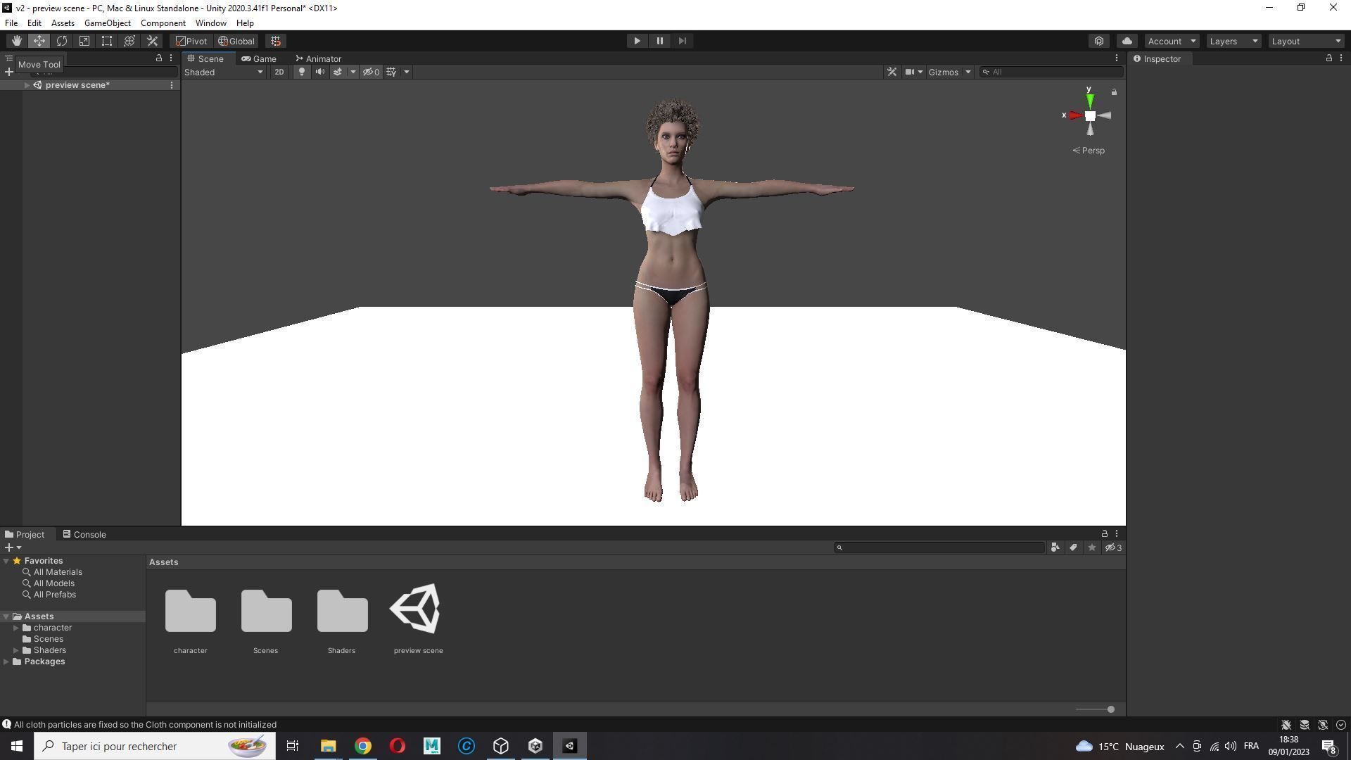 Realistic African Woman afro Low-poly 3D model_27