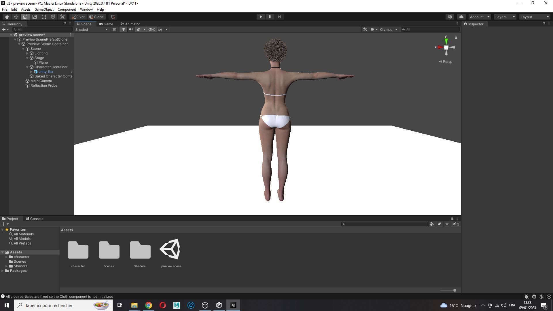 Realistic African Woman afro Low-poly 3D model_28