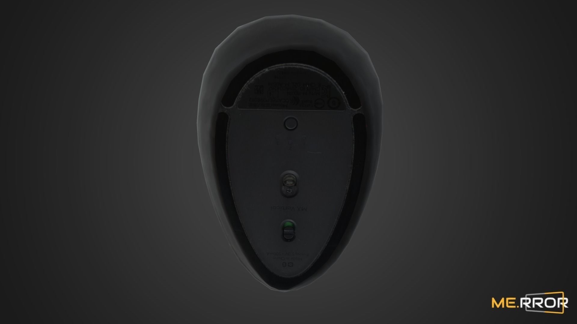 Game Ready Verticla Mouse Low-poly 3D model_5