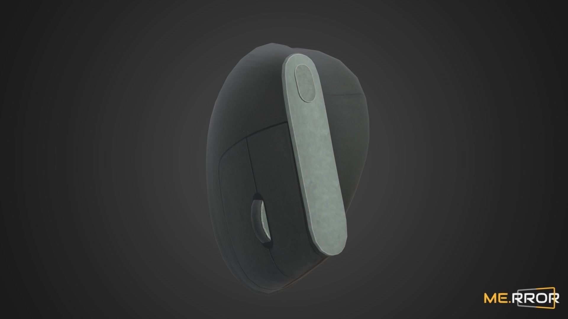 Game Ready Verticla Mouse Low-poly 3D model_4