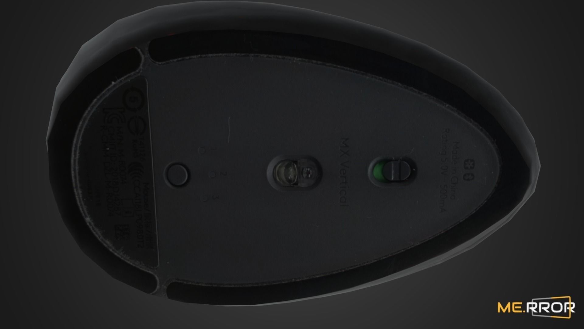 Game Ready Verticla Mouse Low-poly 3D model_6