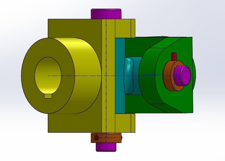 UNIVERSAL JOINT 3D print model_1