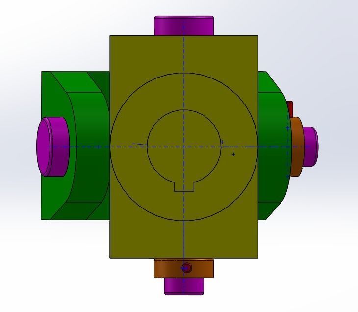 UNIVERSAL JOINT 3D print model_2