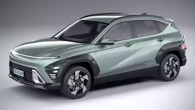 Hyundai Kona 2024 3D model