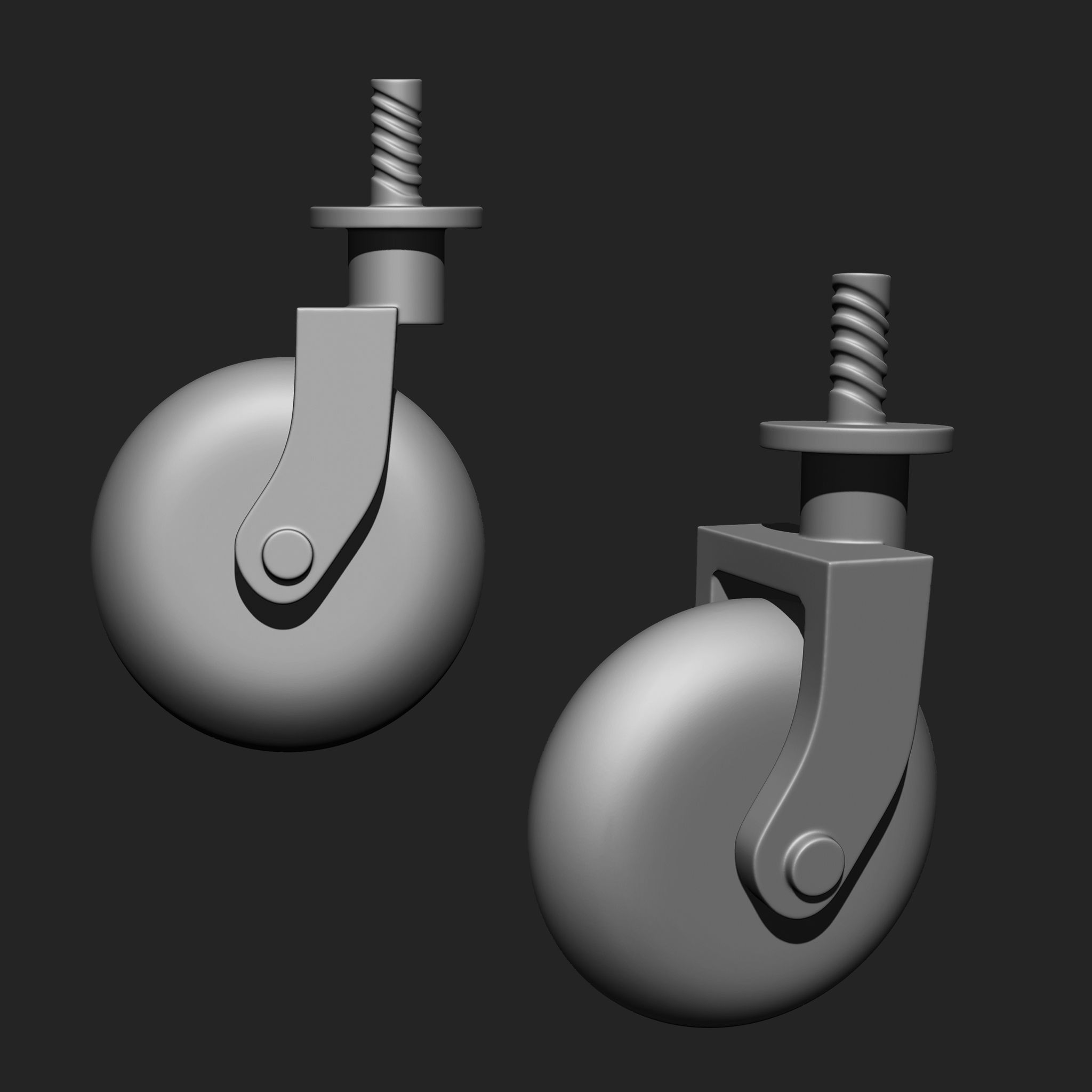 Wheels Collection Imm Brush Pack 10 in one 3D model_7