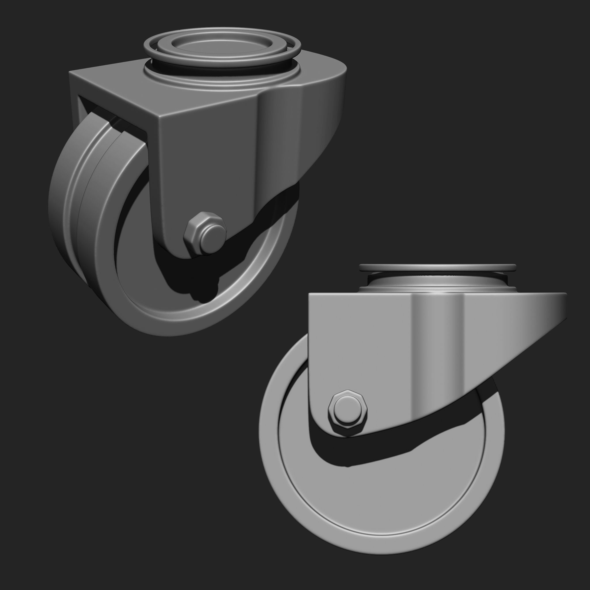 Wheels Collection Imm Brush Pack 10 in one 3D model_3