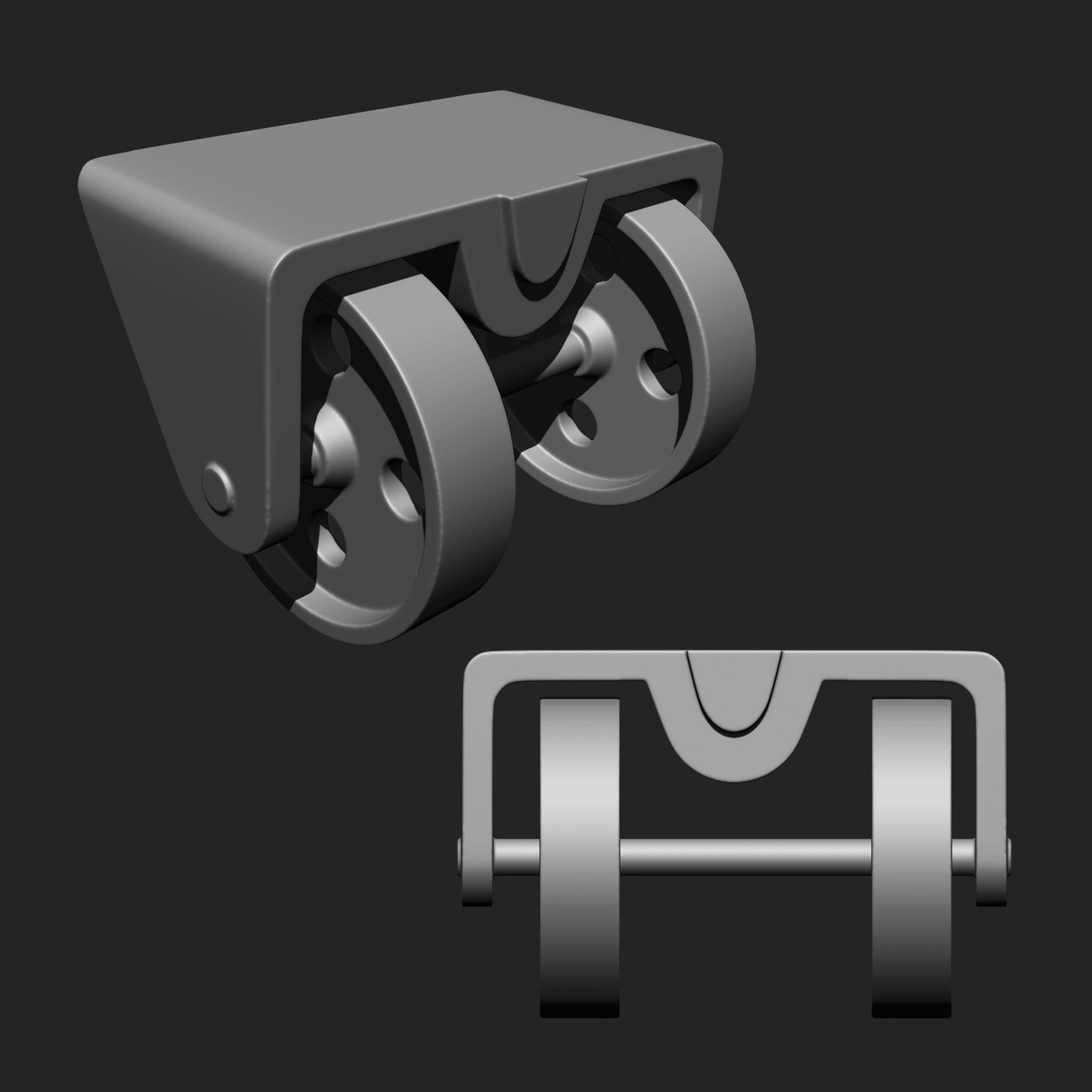 Wheels Collection Imm Brush Pack 10 in one 3D model_1