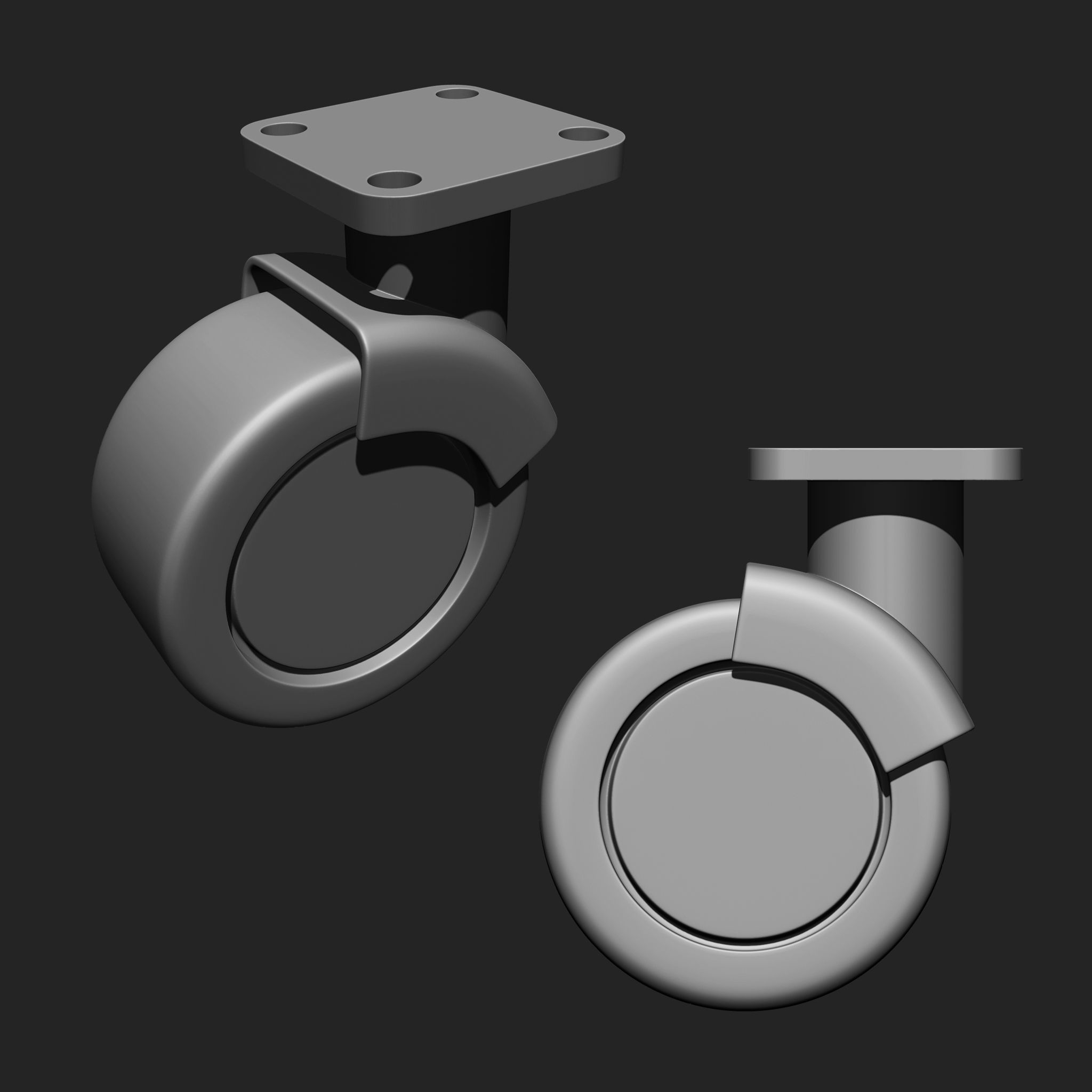 Wheels Collection Imm Brush Pack 10 in one 3D model_9