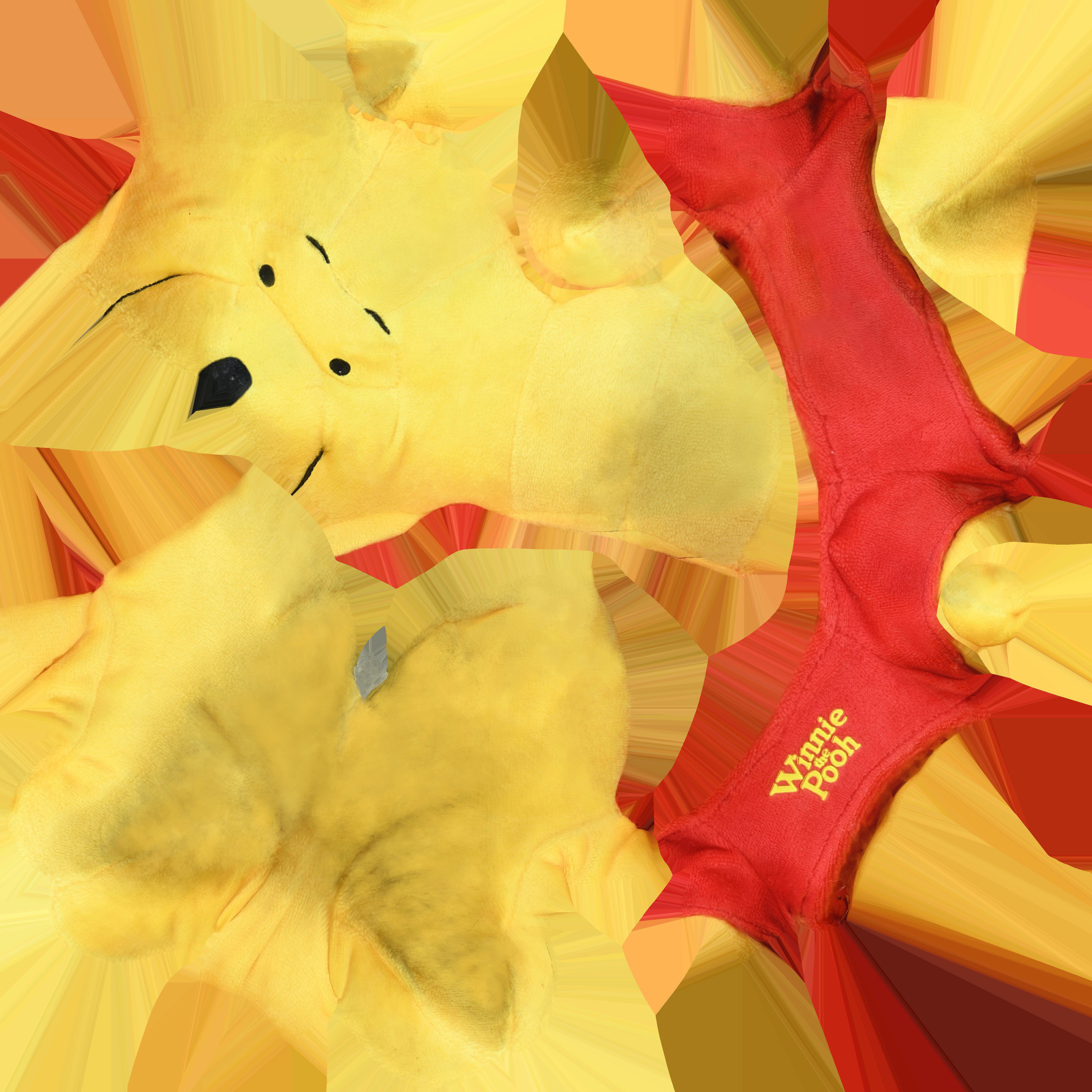 Game Ready Winnie the Pooh Low-poly 3D model_16