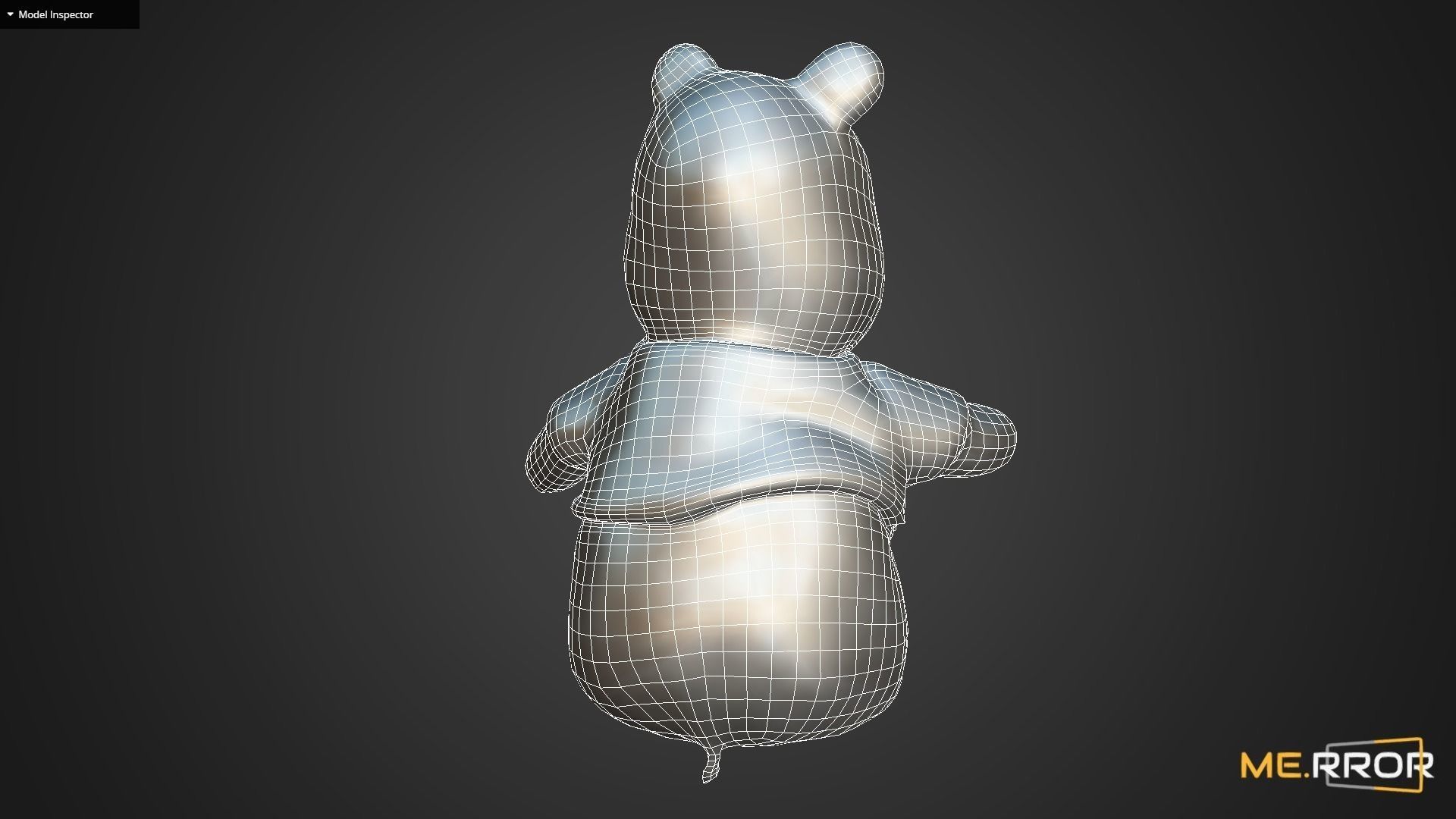 Game Ready Winnie the Pooh Low-poly 3D model_14