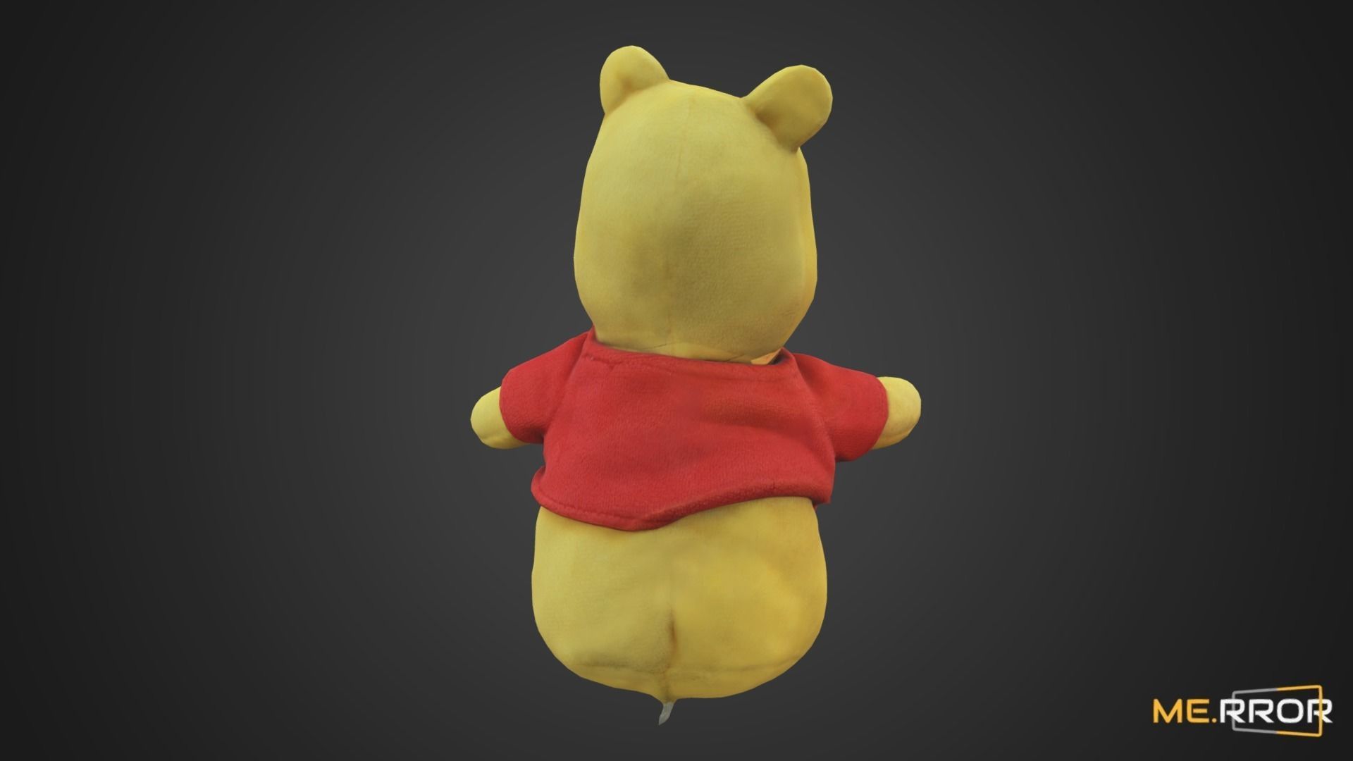 Game Ready Winnie the Pooh Low-poly 3D model_3
