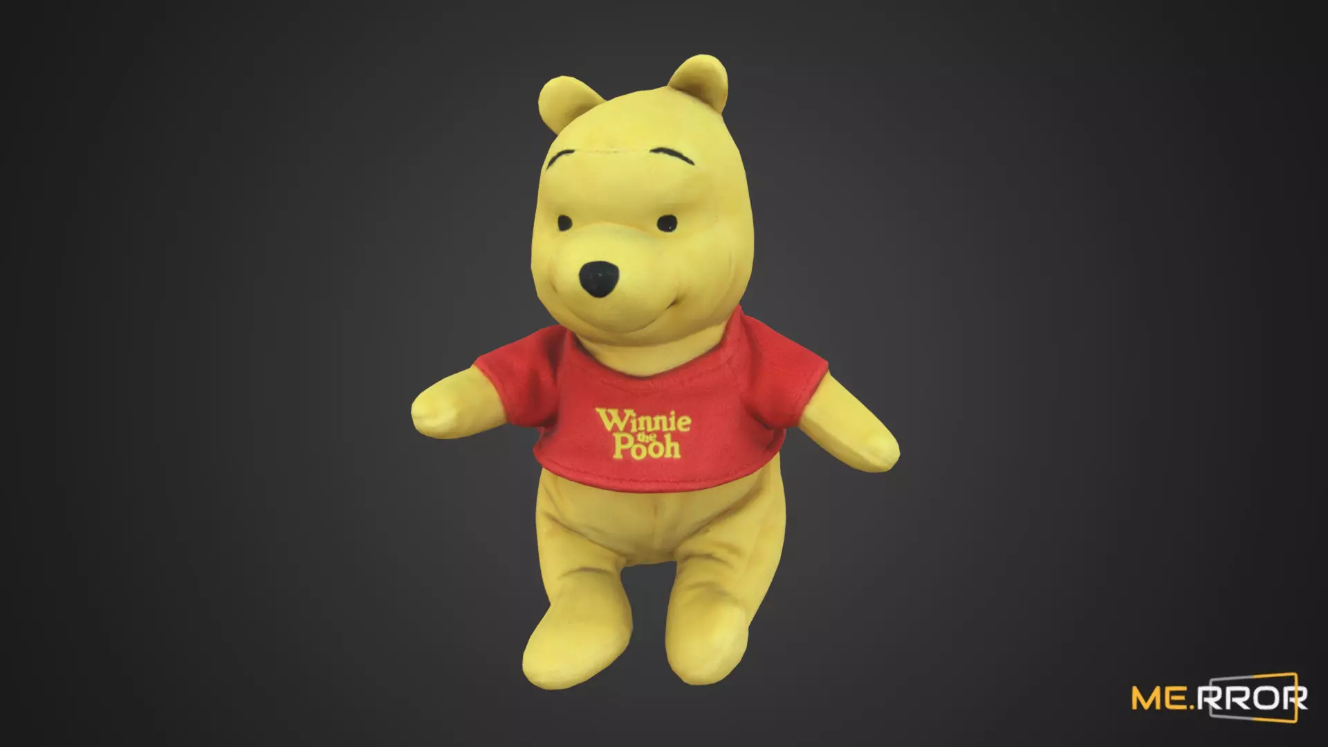 Game Ready Winnie the Pooh Low-poly 3D model_0
