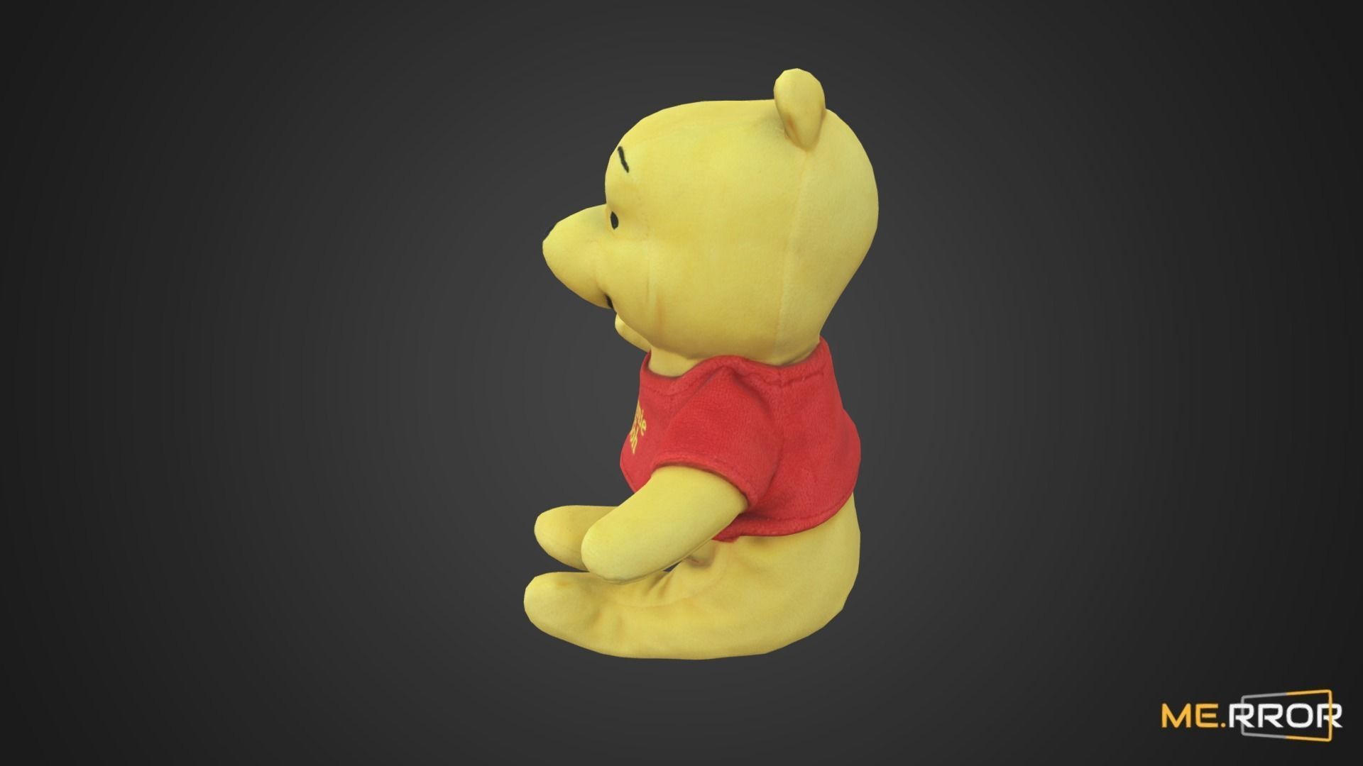 Game Ready Winnie the Pooh Low-poly 3D model_2