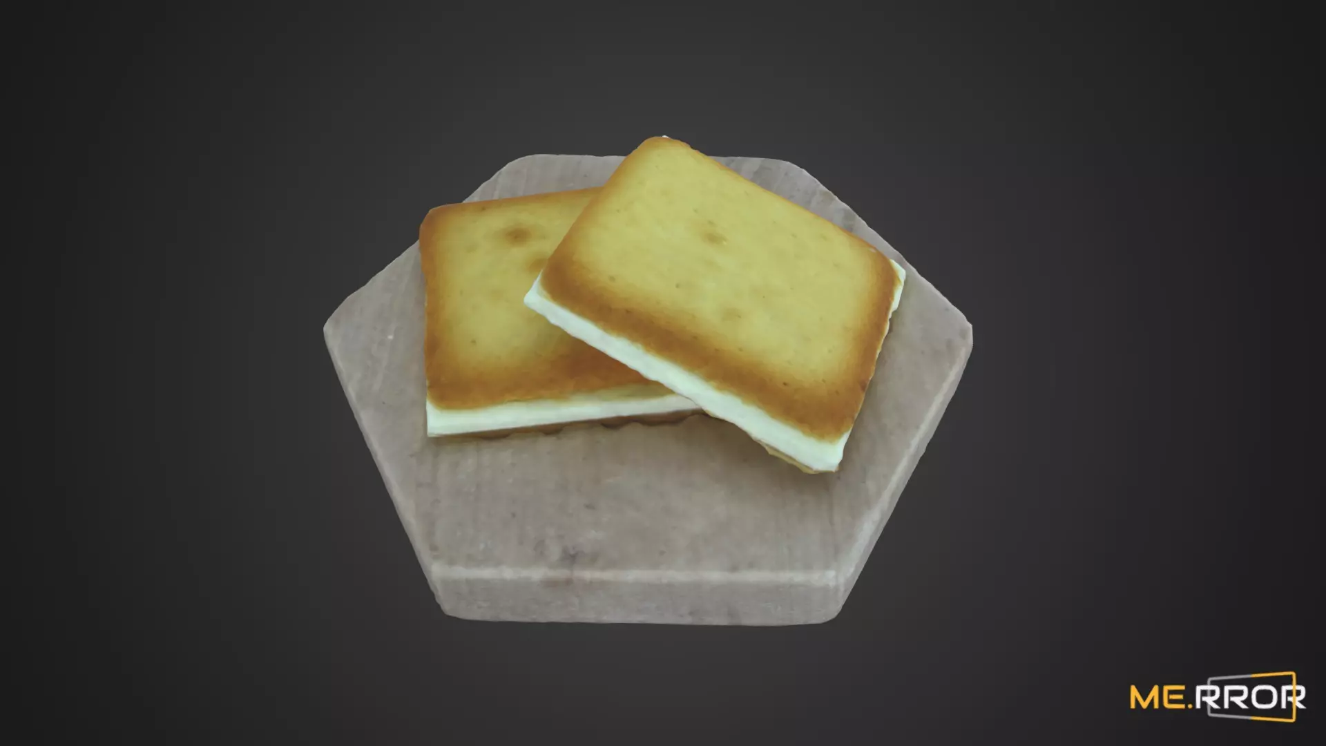 Shiroi Koibito Snack 3D model_0