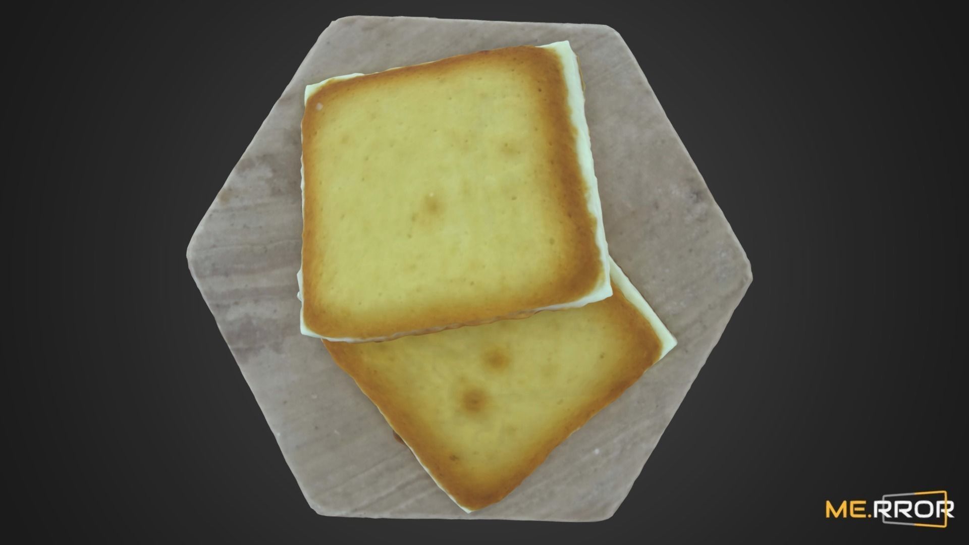 Shiroi Koibito Snack 3D model_11