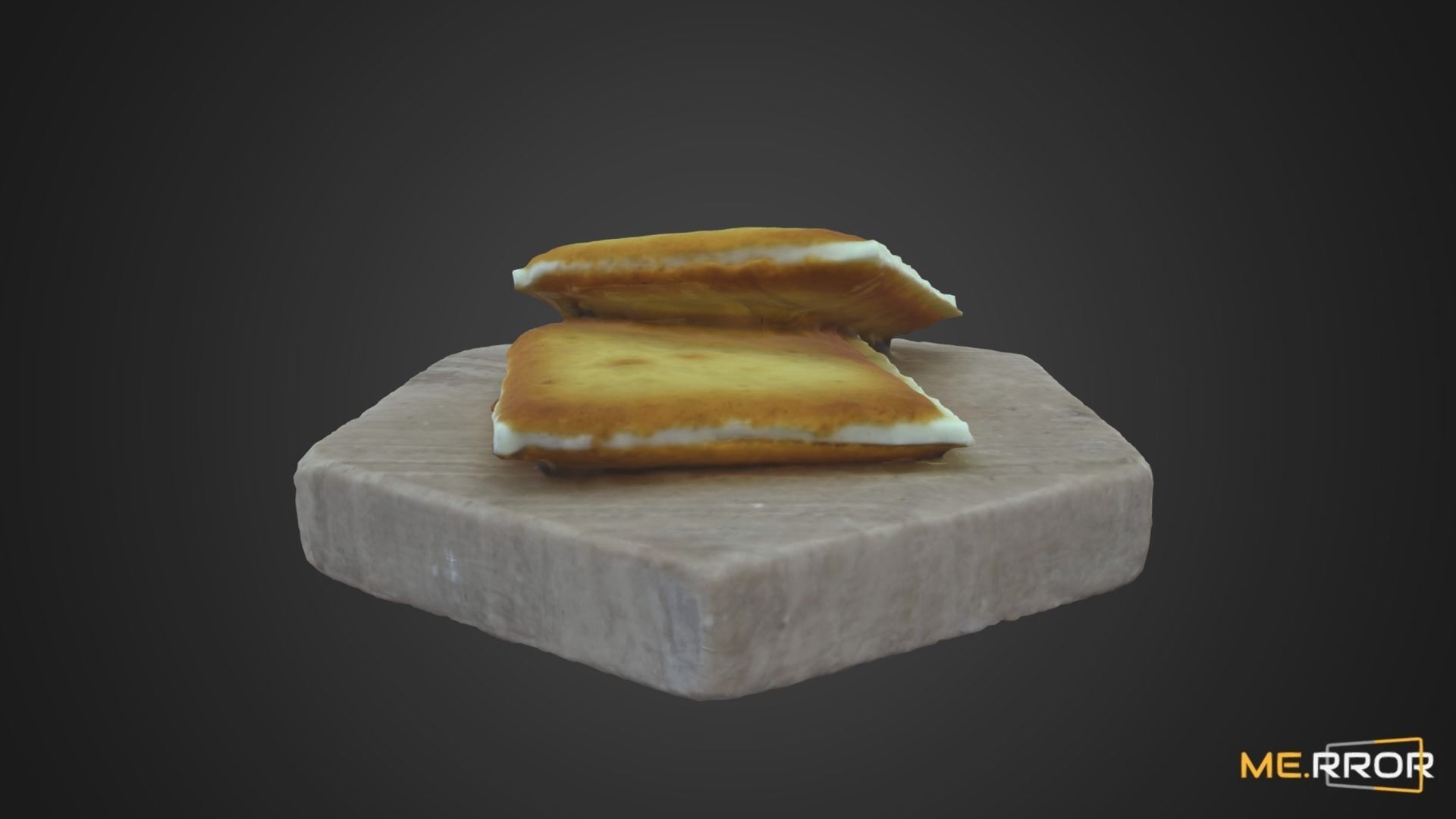 Shiroi Koibito Snack 3D model_3