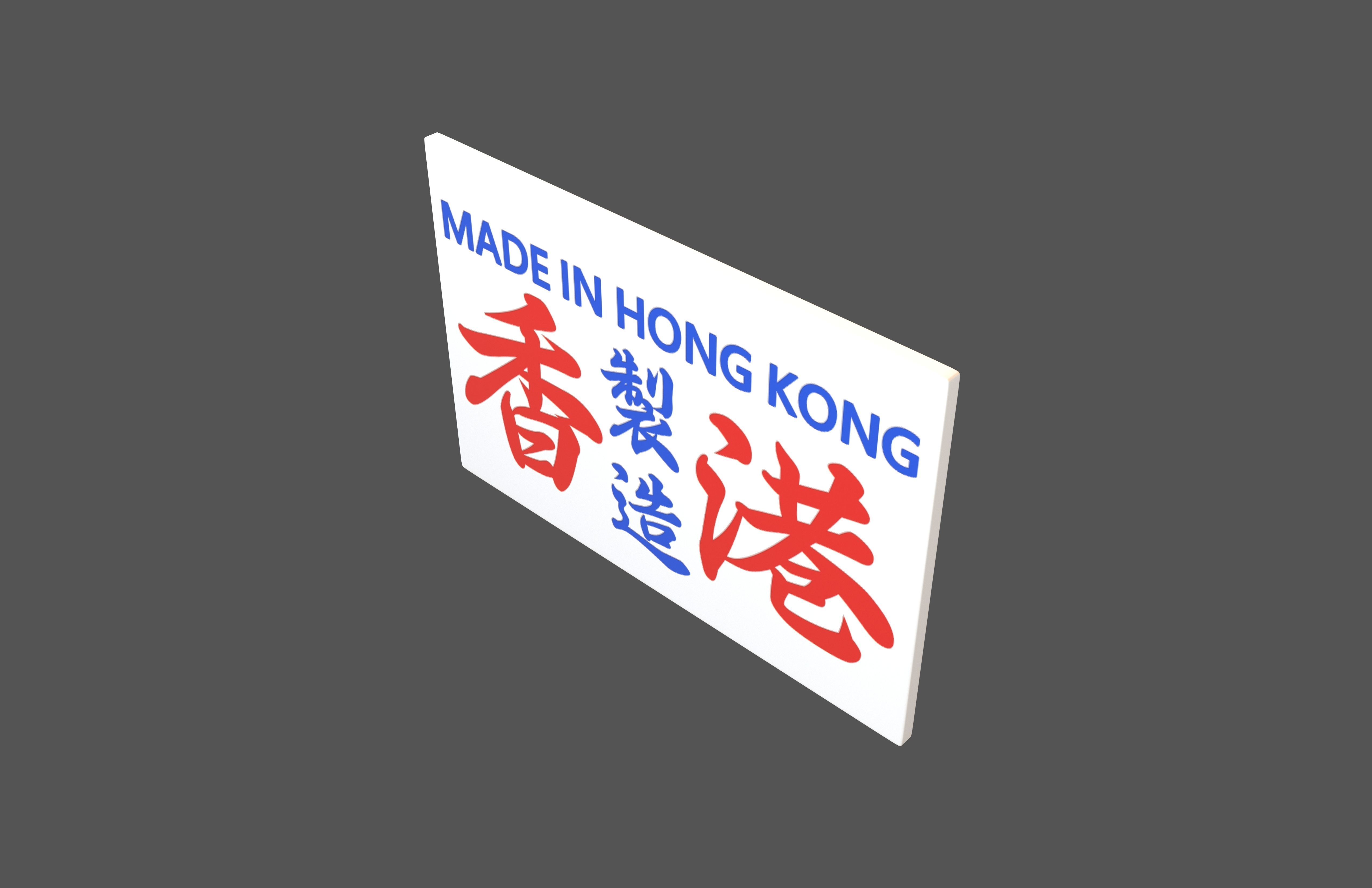 Minibus Signs v2 001 Low-poly 3D model_2