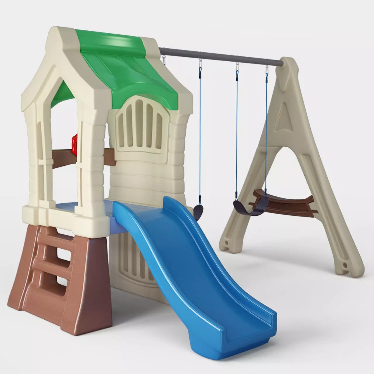 Play Up Gym Sey Swing Set 3D model_0