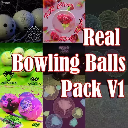 Real Bowling Balls Pack V1 