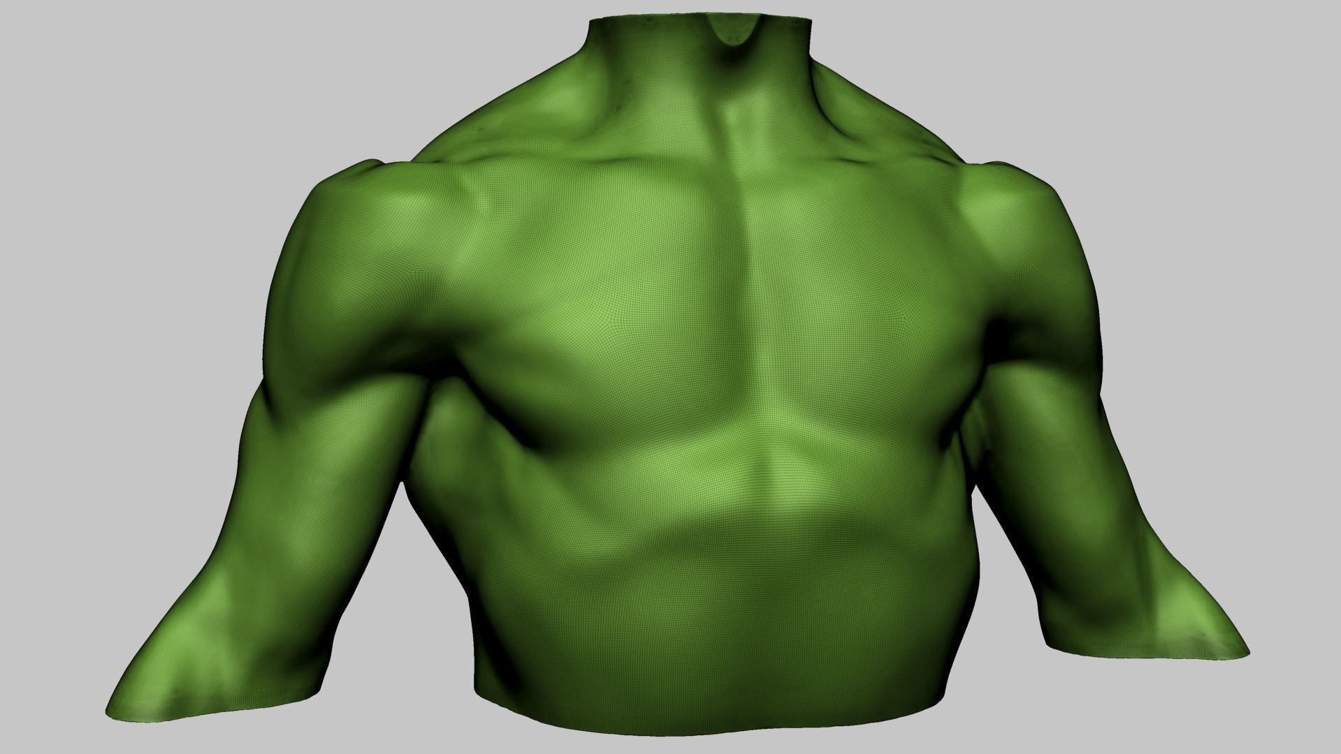Chest Shoulder Printable 3D print model_10