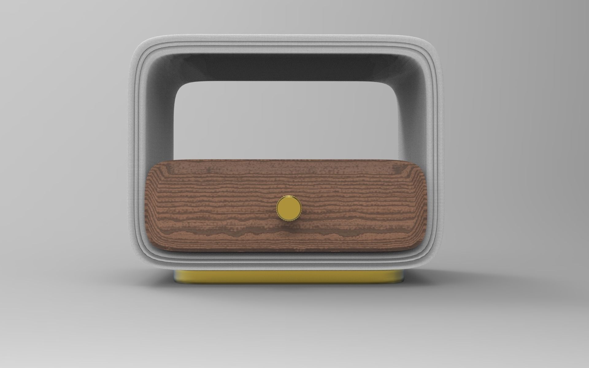 Nelli Nightstand Low-poly 3D model_4