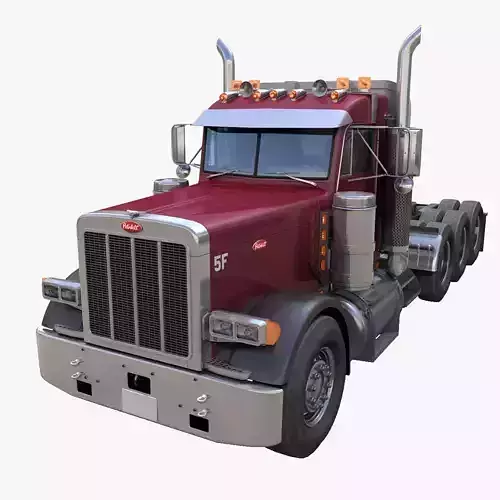 Peterbilt 379 heavy hauler truck
